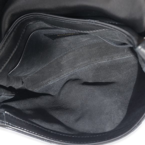 Saint Laurent Black Leather Le 57 Flap Bag - Picture 4 of 7